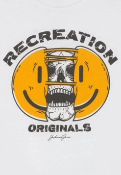 Jack & Jones Junior Jorgrin Tee Crew Neck Jnr - T-Shirt Print - Bright White -Jack & Jones 2457e9a26f4b42719a071d1c7eea228b