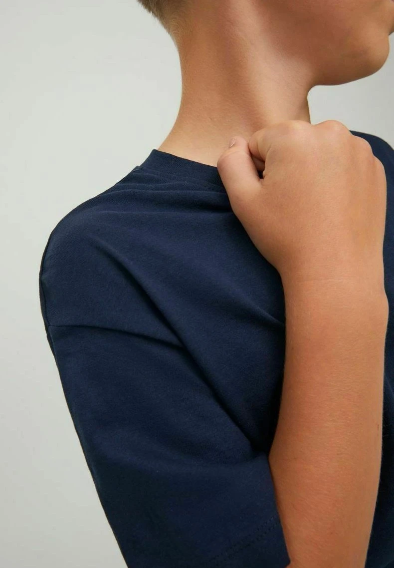 Jack & Jones Junior Schlichtes - T-Shirt Print - Navy Blazer 4 Jack & Jones Junior Schlichtes - T-Shirt Print - Navy Blazer - Afbeelding 4