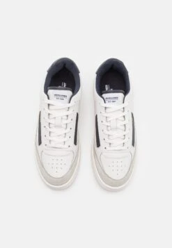 Jack & Jones Jfwnorton- Sneakers Laag - White/Navy -Jack & Jones 25101fceddd74ad8970d1caedb42acc7