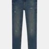 Jack & Jones Junior Jjidan Jjoriginal Jr - Slim Fit Jeans - Blue Denim