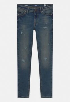 Jack & Jones Junior Jjidan Jjoriginal Jr - Slim Fit Jeans - Blue Denim