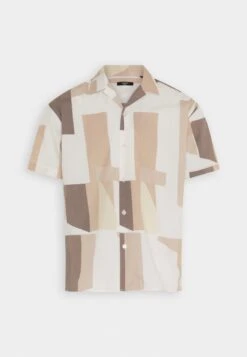 JACK&JONES Premium Jprblamotive Print Resort - Overhemd - White Pepper -Jack & Jones 282c1e517037423abb029f23208df524