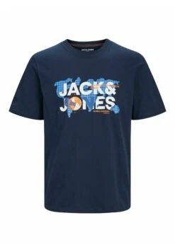 Jack & Jones Junior Dust Ss Tee Crew Neck Sn Jnr - T-Shirt Print - Navy Blazer -Jack & Jones 2878204354eb4650ba3230dddcdb29be