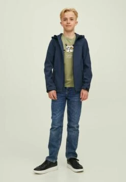 Jack & Jones Junior Jjemarvin Hood- Jas - Navy Blazer