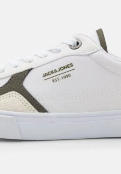 Jack & Jones Jfweuston - Sneakers Laag - Winter White/White/Darkest Spruce -Jack & Jones 2956fbe755bb4b258bba853be5e3b8d0
