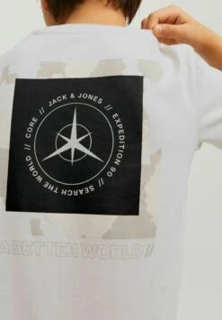 Jack & Jones Junior T-Shirt Print - Moonbeam -Jack & Jones 2a70584cb7344281af3fd15ea5e140dc