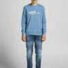 Jack & Jones Junior Jungs Liam Fox - Slim Fit Jeans - Blue