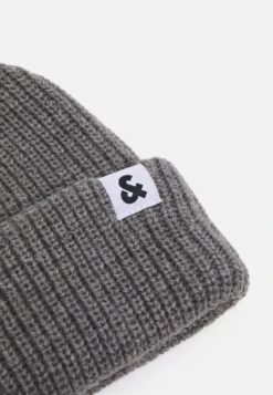 Jack & Jones Jactwisted Short Beanie - Muts - Grey Melange -Jack & Jones 2d4e92d69d5542cebff0b6dc80a25140