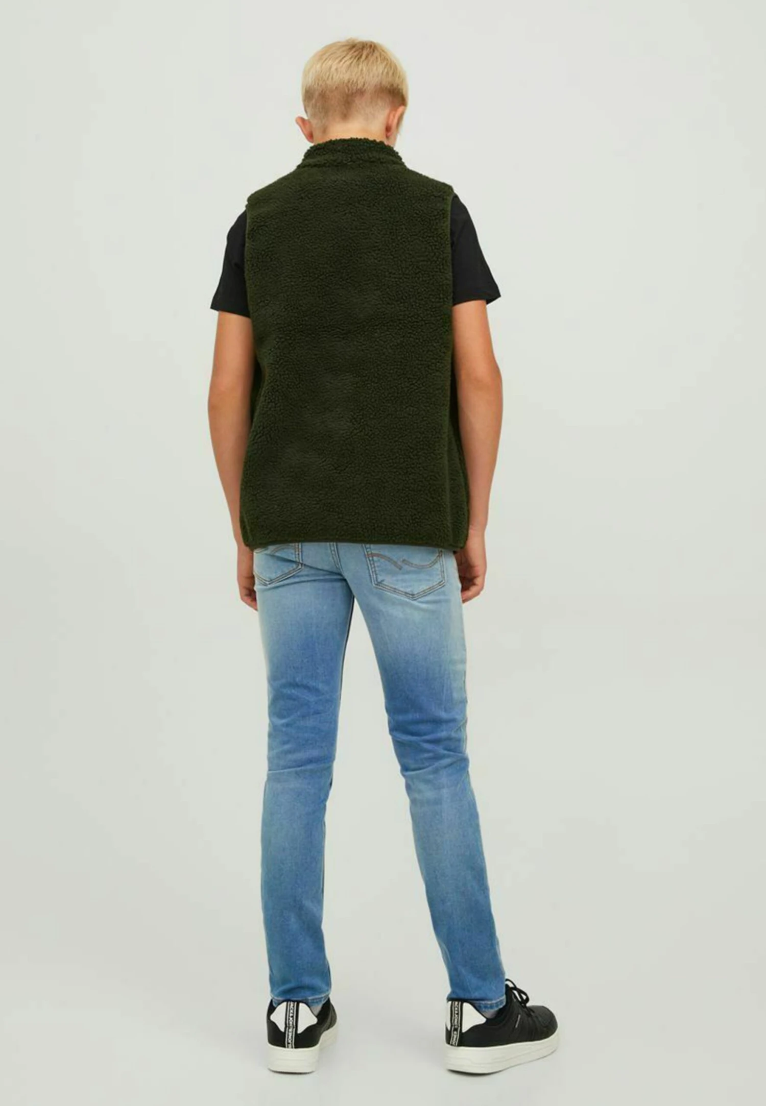 Jack & Jones Junior Jungen Glenn Icon - Slim Fit Jeans - Blue Denim 3 Jack & Jones Junior Jungen Glenn Icon - Slim Fit Jeans - Blue Denim - Afbeelding 3