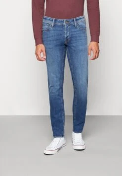 Jack & Jones Jjiglenn Jjoriginal- Slim Fit Jeans - Blue Denim