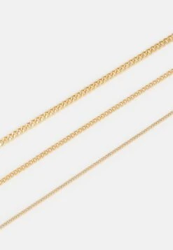 Jack & Jones Jacmicro Cuban Chain 3 Pack Unisex - Ketting - Gold-Coloured 5 Jack & Jones Jacmicro Cuban Chain 3 Pack Unisex - Ketting - Gold-Coloured -Jack & Jones 3049c73ef2b84ea692dd5f8c1d267def