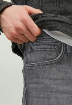 Jack & Jones Straight Leg Jeans - Grey Denim -Jack & Jones 3179001eee154bb6b9dfe01fbebdb3d9