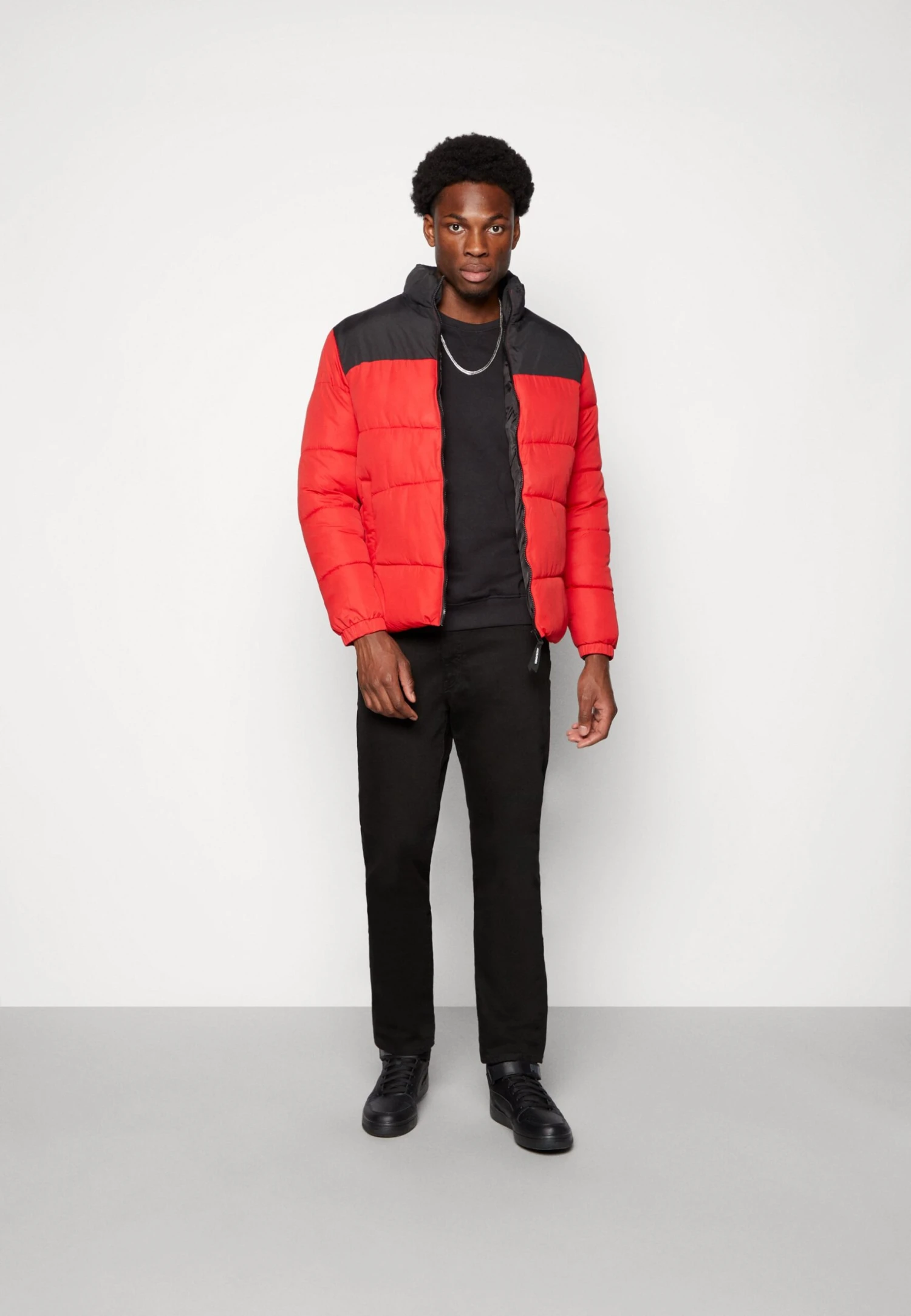 Jack & Jones Chili - Winterjas - True Red/Blocking 2 Jack & Jones Chili - Winterjas - True Red/Blocking - Afbeelding 2