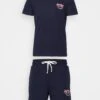 Jack & Jones Jjandy Crew Neck Set - Shorts - Navy Blazer