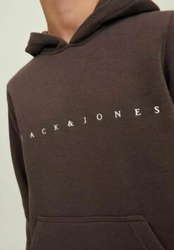 Jack & Jones Junior Jungs - Hoodie - Seal Brown -Jack & Jones 32d0e115bbd24933a9492f7c0648b475