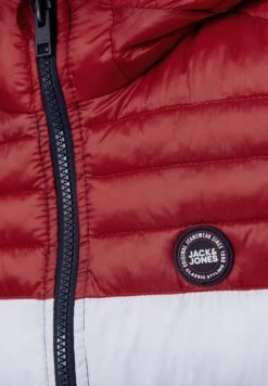 Jack & Jones Junior Jjehero Bodywarmer Hood- Bodywarmer - Navy Blazer/Blocking -Jack & Jones 330b7e8966684672aab7ba9d10e54d9c