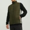 Jack & Jones Multi Bodywarmer Collar Noos - Bodywarmer - Rosin