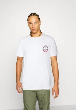 Jack & Jones Jjandy Tee Crew Neck 3 Pack - T-Shirt Print - White/Navy/Red -Jack & Jones 33a537109b6548a7b04b82f32bd68e63