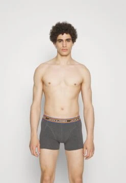 Jack & Jones Jacmyle Trunks 3 Pack - Onderbroeken - Orange/Grey/Black
