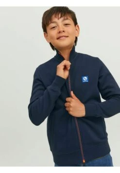 Jack & Jones Junior High Neck - Sweater Met Rits - Navy Blazer 10 Jack & Jones Junior High Neck - Sweater Met Rits - Navy Blazer -Jack & Jones 33f7e612117f4842ac49b50c0d2b524d
