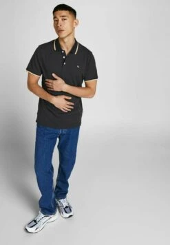JACK&JONES Premium JprbluwinSs Sts - Poloshirt - Black -Jack & Jones 34e4c920b1a64610b3f6904394e29cad