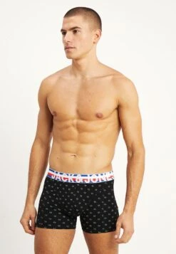 Jack & Jones Jachenrik Trunks 3 Pack - Onderbroeken - Black/Navy Blazer -Jack & Jones 360948b9608f4d86b86dd53919931ad9