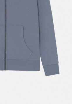 Jack & Jones Junior Jjebasic Zip Hood Jnr - Vest - Flint Stone -Jack & Jones 3734a7d547d647c1b72cd7d7e9fdd1af