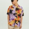 Jack & Jones Kurzarm Reggie- Overhemd - Lavender