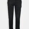 Jack & Jones Jjiglenn Jjfox Slim Fit Plus Size - Slim Fit Jeans - Black Denim