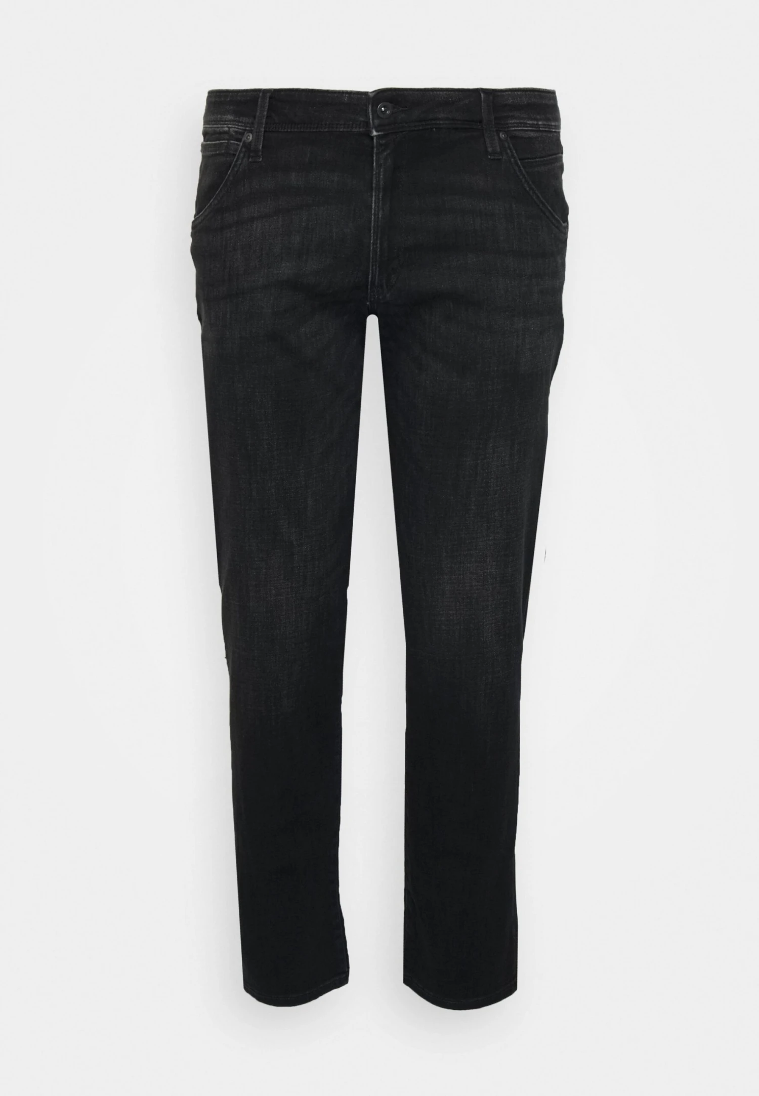 Jack & Jones Jjiglenn Jjfox Slim Fit Plus Size - Slim Fit Jeans - Black Denim 1 Jack & Jones Jjiglenn Jjfox Slim Fit Plus Size - Slim Fit Jeans - Black Denim