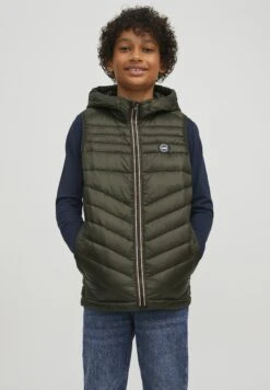 Jack & Jones Junior Jjehero Bodywarmer Hood- Bodywarmer - Rosin