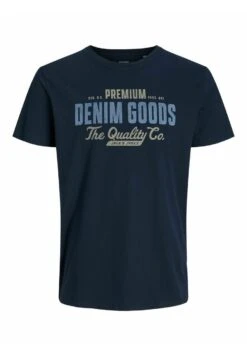 JACK&JONES Premium T-Shirt Print - Navy Blazer -Jack & Jones 382e204a97c74d0899720439dd80cb58