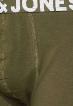 Jack & Jones Trunks 7 Pack - Onderbroeken - Dark Grey Melange/Monoca Blue/ Asphalt/Navy/Black/Port Royale/Forest Night -Jack & Jones 3861b35db6d249eea5bc1c809c3bde41