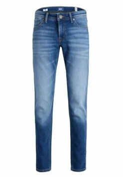 Jack & Jones Junior Liam Original Mf 801 Indigo - Slim Fit Jeans - Blue Denim