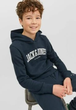 Jack & Jones Junior Hoodie - Navy Blazer -Jack & Jones 3a7f294676bc4ab5a066270be91632a0