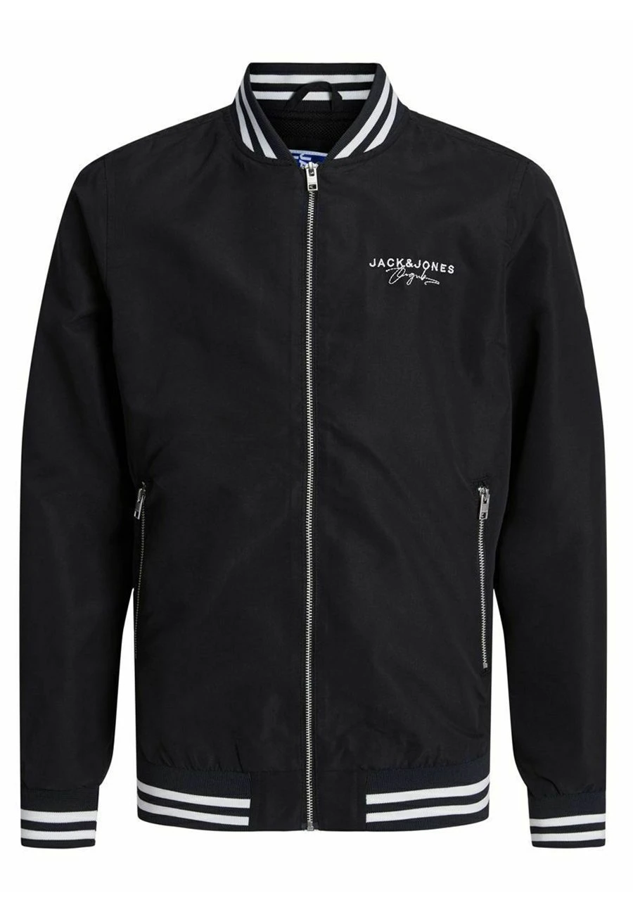 Jack & Jones Junior Bomberjacks - Black 7 Jack & Jones Junior Bomberjacks - Black - Afbeelding 7