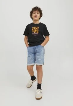 Jack & Jones Junior Jjirick Jjioriginal- Jeansshort - Blue Denim