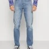 Jack & Jones Jjimike Jjoriginal - Straight Leg Jeans - Blue Denim