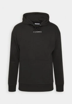 Jack & Jones Jjtwirl Hood - Sweater - Black -Jack & Jones 3ddf527d80954021ba374c8828792d49