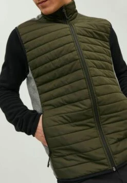 Jack & Jones Multi Bodywarmer Collar Noos - Bodywarmer - Rosin -Jack & Jones 3e45323b75264781b4dfb1d719531bbb