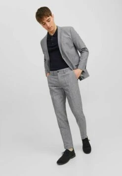 JACK&JONES Premium Slim Fit - Broek - Light Grey Melange -Jack & Jones 3ed4cfffdf1a4e61973a44c2845c33db