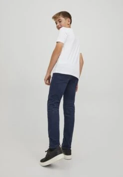 Jack & Jones Junior Jjiglenn Jjoriginal Jnr - Slim Fit Jeans - Blue Denim -Jack & Jones 3fe18a4ddd5146d78c5b49baee05f4b0