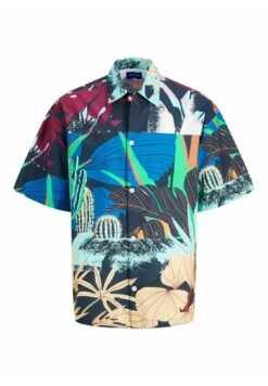 Jack & Jones Kurzarm All-Over-Print - Overhemd - Black -Jack & Jones 41fd13bff1c347bb8cec333e0386555c