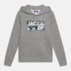 Jack & Jones Junior Hood- Hoodie - Light Grey Melange