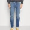 Jack & Jones Jjimike Jjoriginal- Straight Leg Jeans - Blue Denim