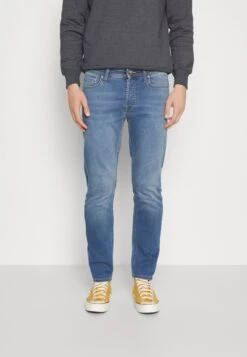 Jack & Jones Jjimike Jjoriginal- Straight Leg Jeans - Blue Denim