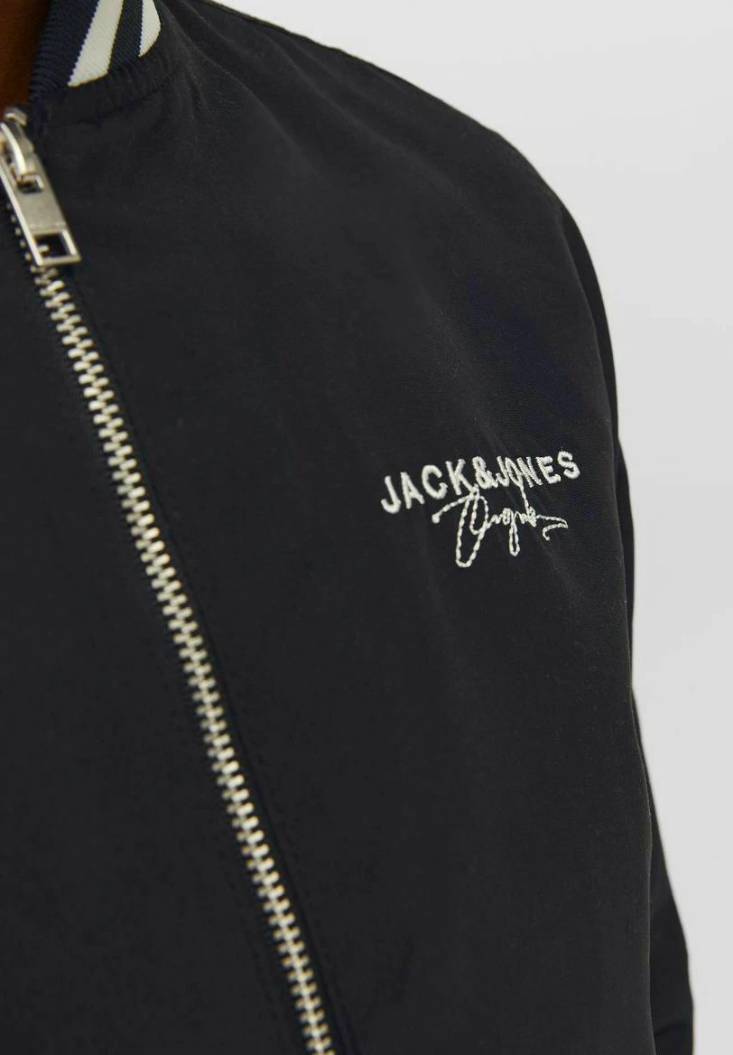 Jack & Jones Junior Bomberjacks - Black 6 Jack & Jones Junior Bomberjacks - Black - Afbeelding 6
