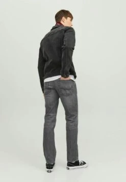 Jack & Jones Straight Leg Jeans - Grey Denim -Jack & Jones 43576f891a824bae9c116c48597f6b07