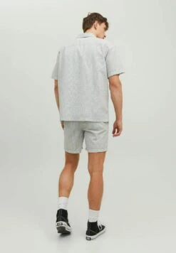 Jack & Jones Kurzarm Seersucker - Overhemd - Slate Gray -Jack & Jones 43970c6e0fbe4f4f8504718961c772f9