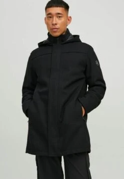 Jack & Jones 36 Jack & Jones Technische - Halflange Jas - Black